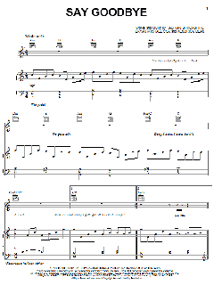 Say Goodbye von Bryan Michael Cox (Download) 