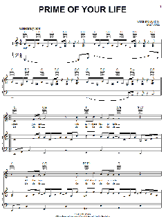 Prime Of Your Life von Billy Joel (Download) 