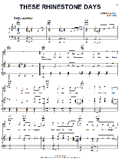 These Rhinestone Days von Billy Joel (Download) 