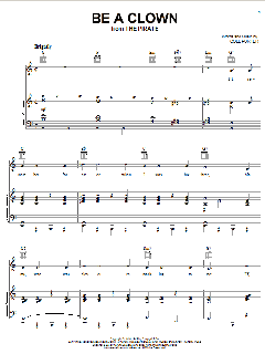 Be A Clown von Cole Porter (Download) 