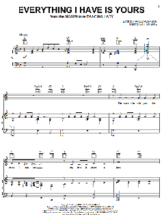 Everything I Have Is Yours von Sarah Vaughan (Download) 