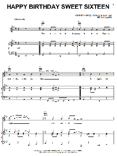 Happy Birthday Sweet Sixteen von Neil Sedaka (Download) 