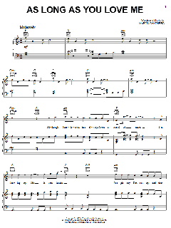 As Long As You Love Me von Backstreet Boys (Download) 