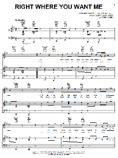 Right Where You Want Me von Jesse McCartney (Download) 