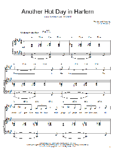 Another Hot Day In Harlem von Leslie Bricusse (Download) 