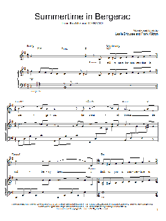 Summertime In Bergerac von Leslie Bricusse (Download) 
