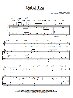 Out Of Town von Leslie Bricusse (Download) 