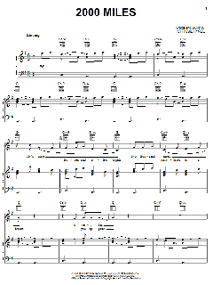 2000 Miles von The Pretenders (Download) 