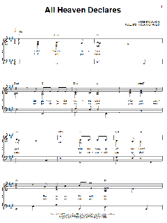 All Heav'n Declares von Andy Park (Download) 