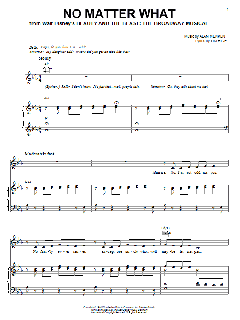 No Matter What von Alan Menken (Download) 
