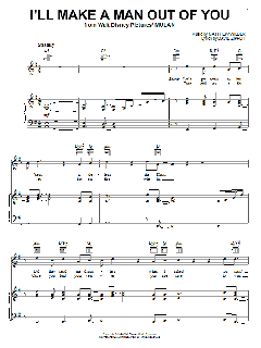 I'll Make A Man Out Of You von David Zippel (Download) 