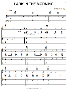 Lark In The Morning von Irish Folksong (Download) 