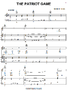 The Patriot Game von Irish Folksong (Download) 