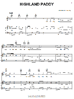 Highland Paddy von Irish Folksong (Download) 