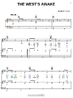 The West's Awake von Irish Folksong (Download) 