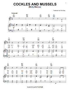 Cockles And Mussels (Molly Malone) von Irish Folksong (Download) 