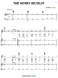 The Kerry Recruit von Irish Folksong (Download) 