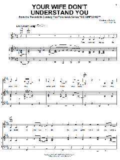 Your Wife Don't Understand You von The Simpsons (Download) 