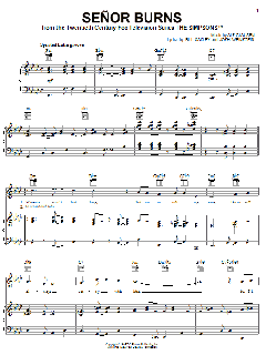 Senor Burns von Alf Clausen (Download) 