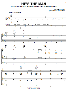 He's The Man von Alf Clausen (Download) 