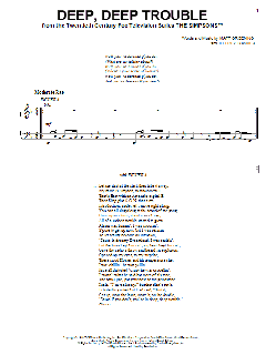 Deep, Deep Trouble von The Simpsons (Download) 