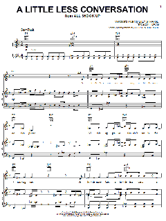 A Little Less Conversation von Elvis Presley (Download) 