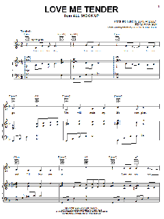 Love Me Tender von Elvis Presley (Download) 