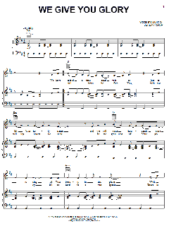 We Give You Glory von Jeremy Camp (Download) 