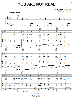 You Are Not Real von Jerry Bock (Download) 