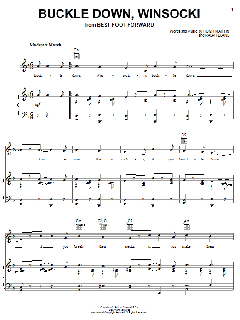 Buckle Down, Winsocki von Hugh Martin (Download) 