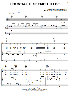 Oh! What It Seemed To Be von Frankie Carle (Download) 