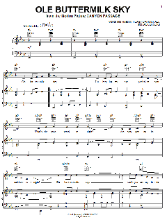 Ole Buttermilk Sky von Hoagy Carmichael (Download) 