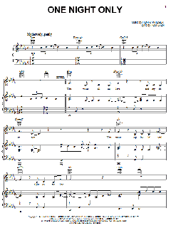 One Night Only von Tom Eyen (Download) 