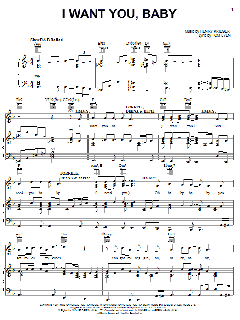 I Want You, Baby von Tom Eyen (Download) 