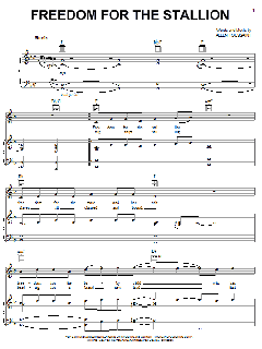 Freedom For The Stallion von Elvis Costello (Download) 