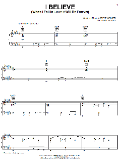 I Believe (When I Fall In Love It Will Be Forever) von Stevie Wonder (Download) 