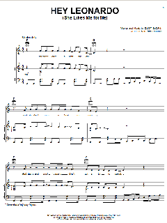 Hey Leonardo (She Likes Me For Me) von Eliot Sloan (Download) 