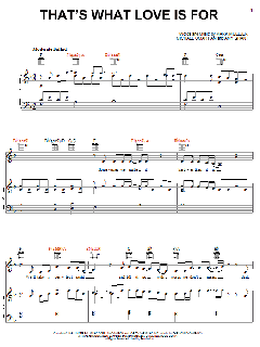 That's What Love Is For von Amy Grant (Download) 