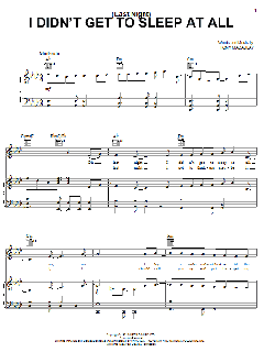 (Last Night) I Didn't Get To Sleep At All von The 5th Dimension (Download) 