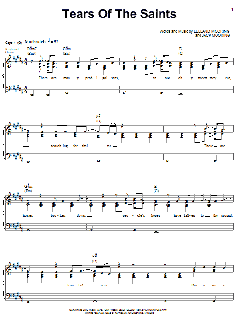 Tears Of The Saints von Leeland (Download) 
