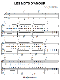 Les Mots D'amour von Édith Piaf (Download) 