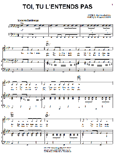 Toi, Tu L'entends Pas von Édith Piaf (Download) 