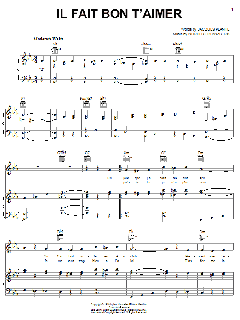 Il Fait Bon T'aimer von Édith Piaf (Download) 