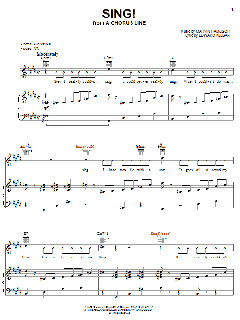 Sing! von Marvin Hamlisch (Download) 