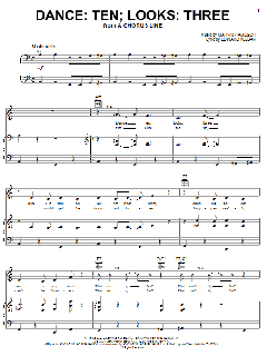 Dance: Ten; Looks: Three von Marvin Hamlisch (Download) 