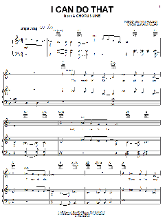 I Can Do That von Marvin Hamlisch (Download) 