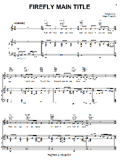 Firefly Main Title von Greg Edmonson (Download) 