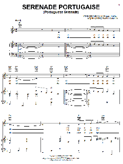 Serenade Portugaise von Charles Trenet (Download) 