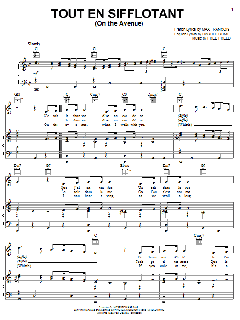 Tout En Sifflotant (On The Avenue) von Harold Rome (Download) 