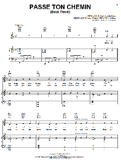Passe Ton Chemin (Back Track!) von Pierre Delanoe (Download) 